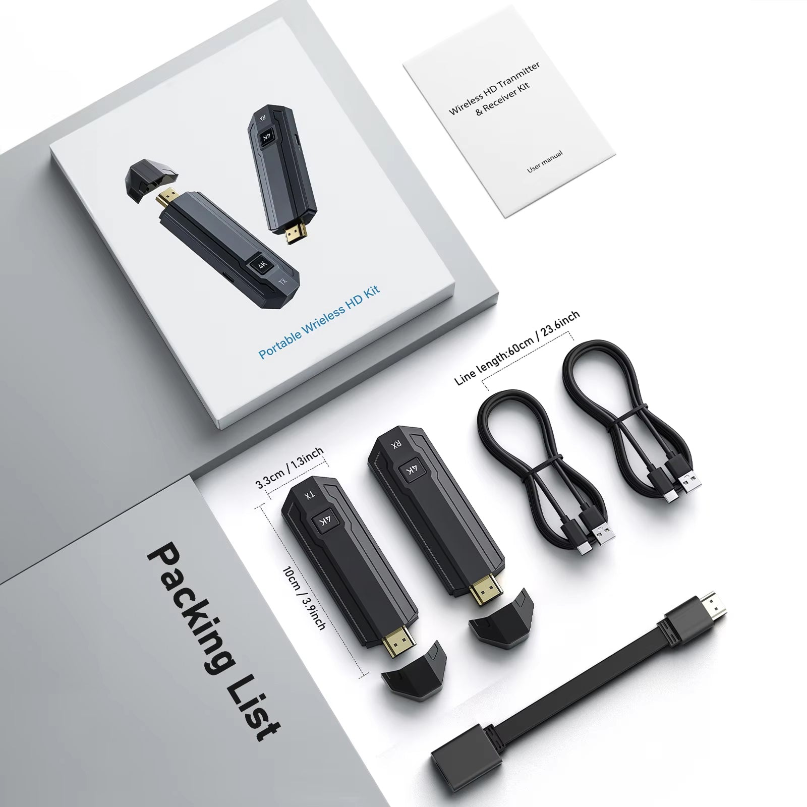 BeamixHD Trådløs HDMI Sender Mottaker