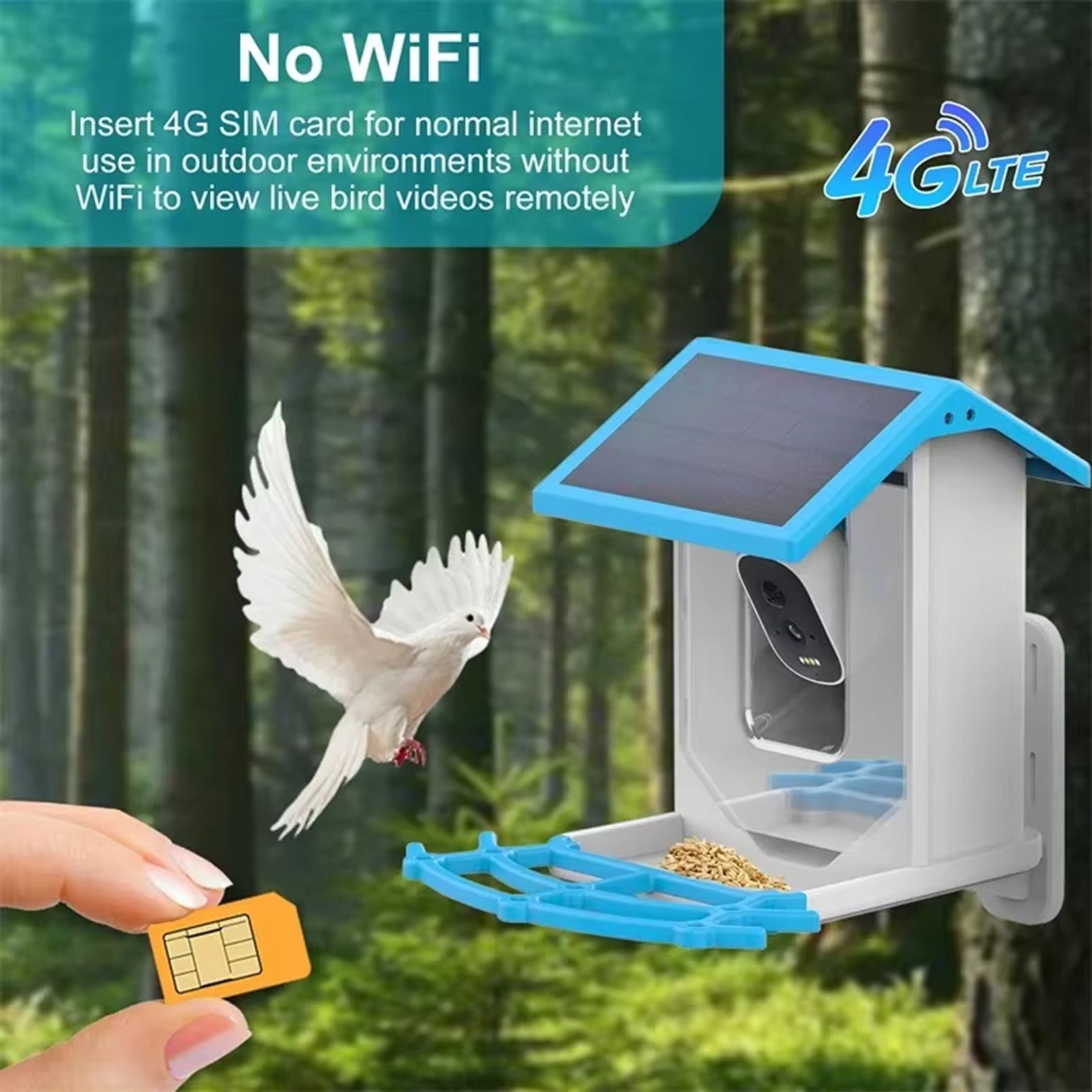Chirpyq Smart Fuglemater