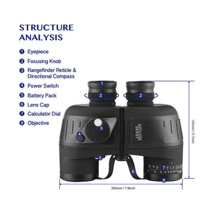 SeaSpix Marine Binocular